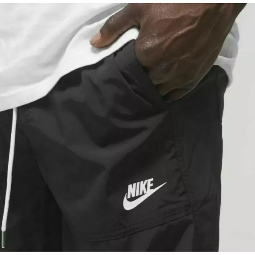 NEW Nike Sportswear NSW Black Woven Windrunner Jogger Pants